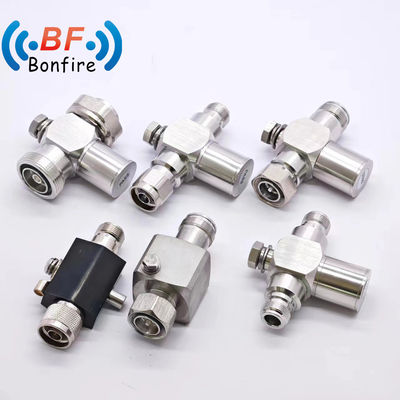 BLQ-XXXXX 698-3800MHz RF ダブル 女性 防雷 N-F から 4.3-10-F オーバージェス・アレスター