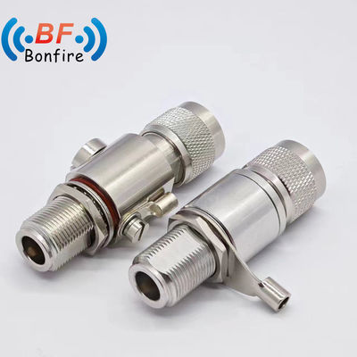 BLQ-XXXXX RF 698-3800MHz 女性 ジャック 同軸 雷を止め N-M から N-F インターフェース
