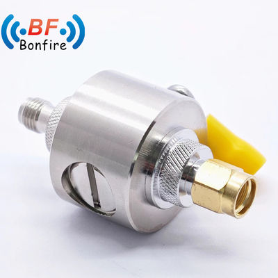 RF 雷検器 ダブル 女性 F ジャックから F ジャック コーアキシアルケーブル オーバージェード 保護 698-3800MHz インドア/アウトドア IP65