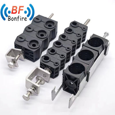 1/2&quot;S コアシアルケーブル シングルタイプフィッダークランプ 0.410kg 総重量 OEM/ODM 生産 2 Way