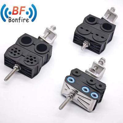 1/2&quot;S コアシアルケーブル シングルタイプフィッダークランプ 0.410kg 総重量 OEM/ODM 生産 2 Way