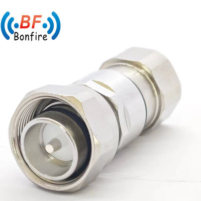 全 RoHS 準拠と RF 4.3-10 1/2 &quot;スーパーフレキシブル同軸ケーブルのための男性コネクタ