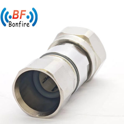 全 RoHS 準拠と RF 4.3-10 1/2 &quot;スーパーフレキシブル同軸ケーブルのための男性コネクタ