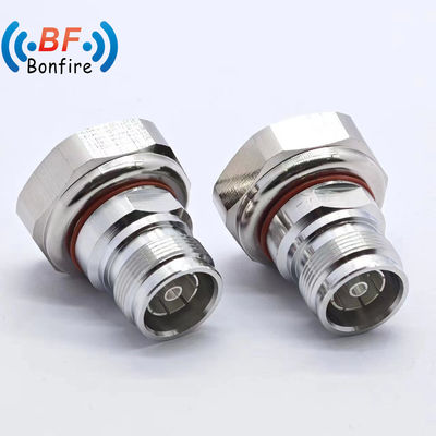 低ピムRFコネクタ -160dbc DC-4GHz 4.3/10 男性からN 女性RFアダプタ