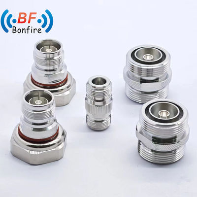 低ピムRFコネクタ -160dbc DC-4GHz 4.3/10 男性からN 女性RFアダプタ
