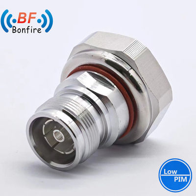防水RFコネクタ DC-4GHz -155dbc N 女性から4.3-10男性 RFアダプタ IP 67