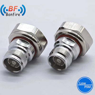 防水RFコネクタ DC-4GHz -155dbc N 女性から4.3-10男性 RFアダプタ IP 67