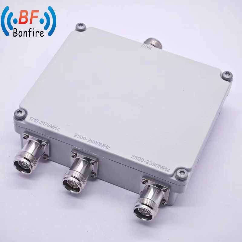 デュプレクサー用 公共安全 双帯コンビナー 1710-2170MHz 2300-2690MHz RF VHF UHF