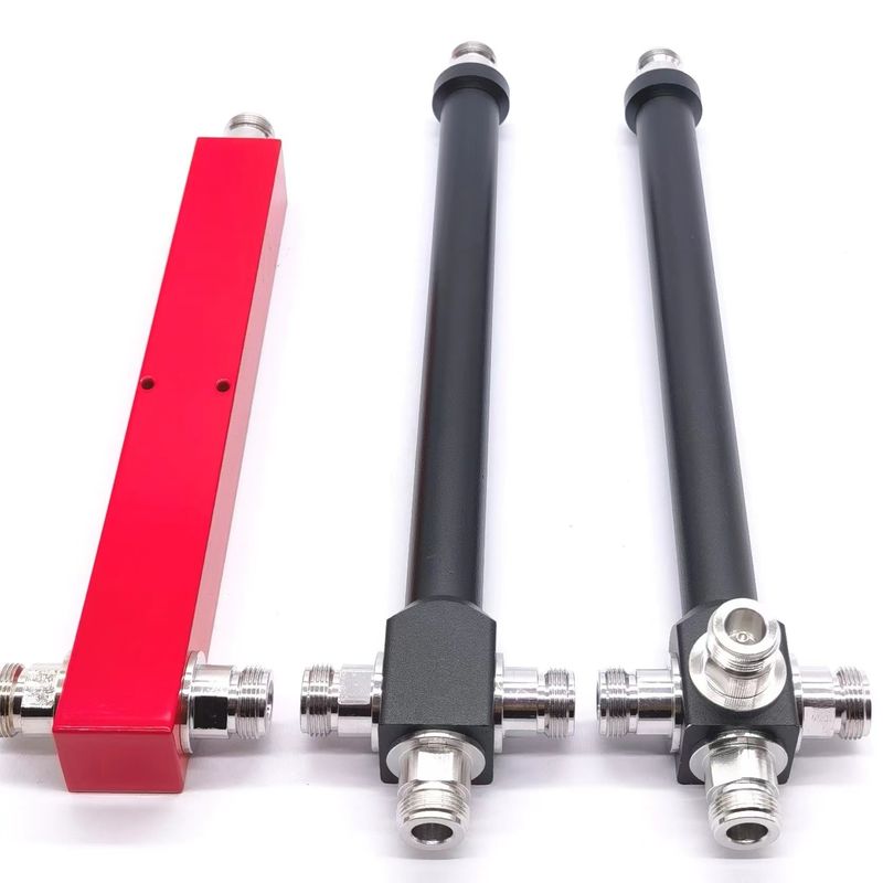 高電源 N-F 2/3/4 Way Splitter for Public Safety 698-3800MHz/グレー/レッド/ブラック/カスタマイズされた