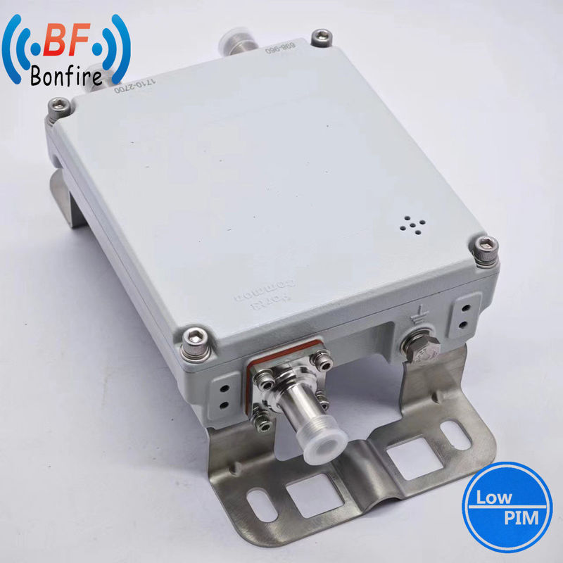 グレー 1710-2170MHz 2300-2690MHz RF 低ピム空洞デュプレクサーコンビナー N 女性 通信用タイプ