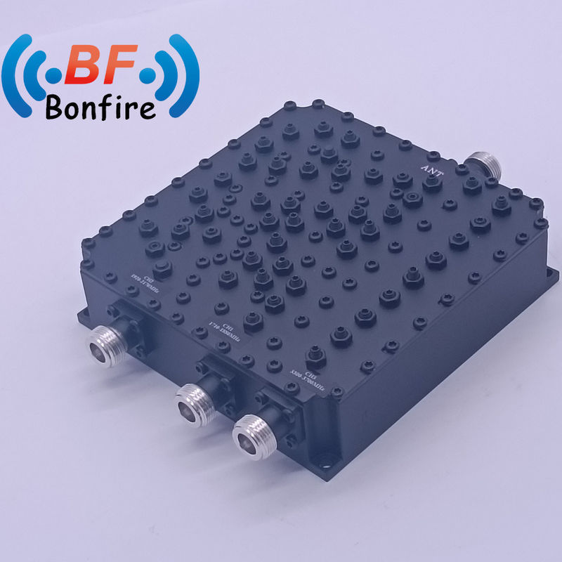 HLQ-XXXXX トライバンドコンビナー 1710-1880 1920-2170 3300-3700MHz 4.3-10-F DIN-F N-F