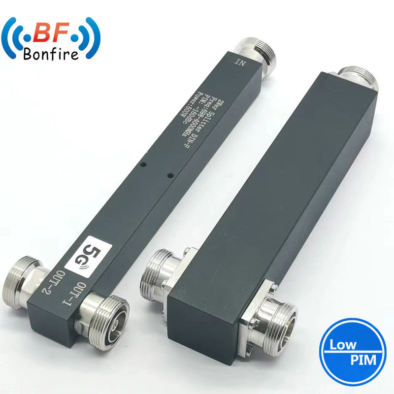 直接 350-3800MHz RF 10W 4 Way マイクロストリップ信号 パワー スプリッタ グレー/赤/黒/カスタマイズ