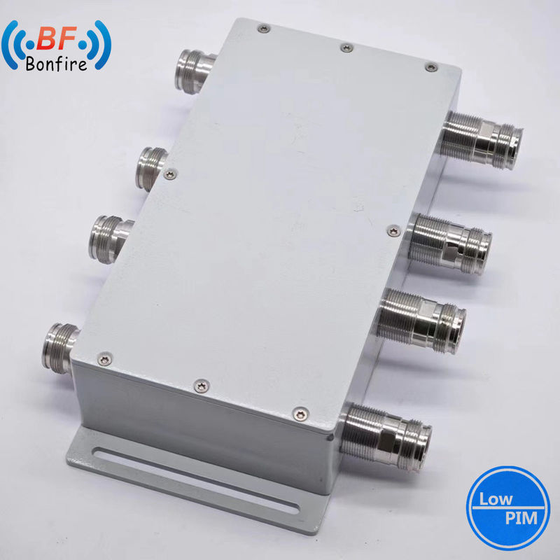 ハイパワーハイブリッドカップラー ハイブリッドコンビナー 3dB 698-4000MHz 4.3/10 女性コネクタ