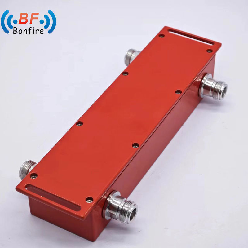 4.3-10-F/DIN-F/N-F 90度 RFハイブリッドカップラー 698-4000MHz VHFバンド 3dBハイブリッドコンビナー