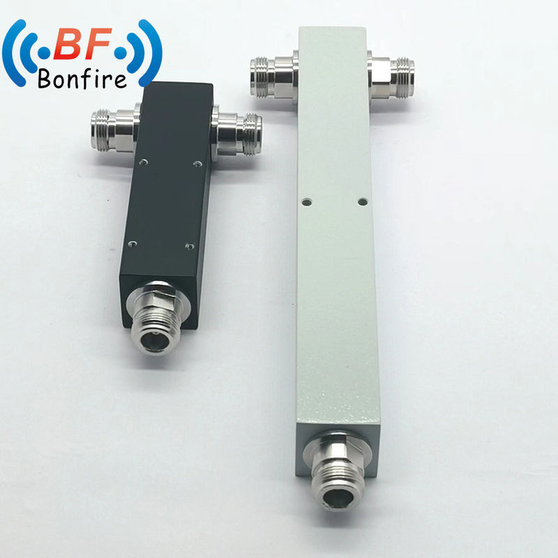 350-3800MHz 2方向電源分割器 N 女性接続インターフェイス DIN-F/4.3-10-F/DIN-F