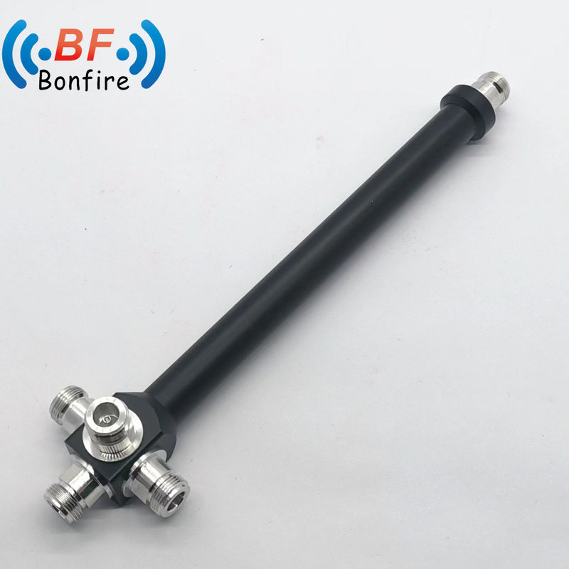 350-3800MHz 2方向電源分割器 N 女性型 IP65 内外用