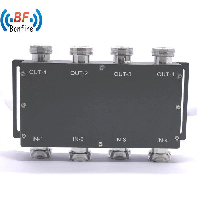 698-4000MHz 4X4 4 in 4 out 300W 155pim RFハイブリッドカップラー ハイブリッドコンビナー