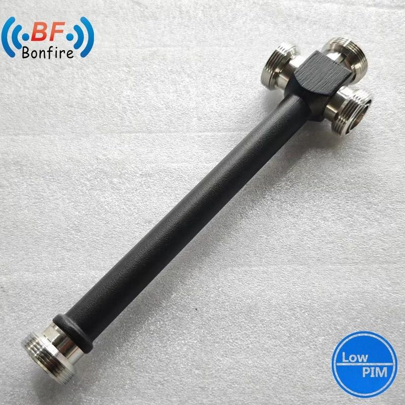 22.00cm * 7.00cm * 4.00cm DINコネクタ 3 Way RF パワースプリッタ パワーディバイダー 617-4000MHz