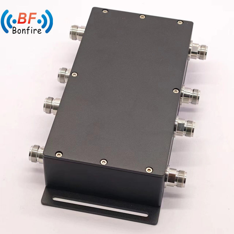 RFハイブリッドコンビナーハイブリッドカップラー 4*4 617-3800MHz 7/16 DIN N-Fインターフェースを持つ女性