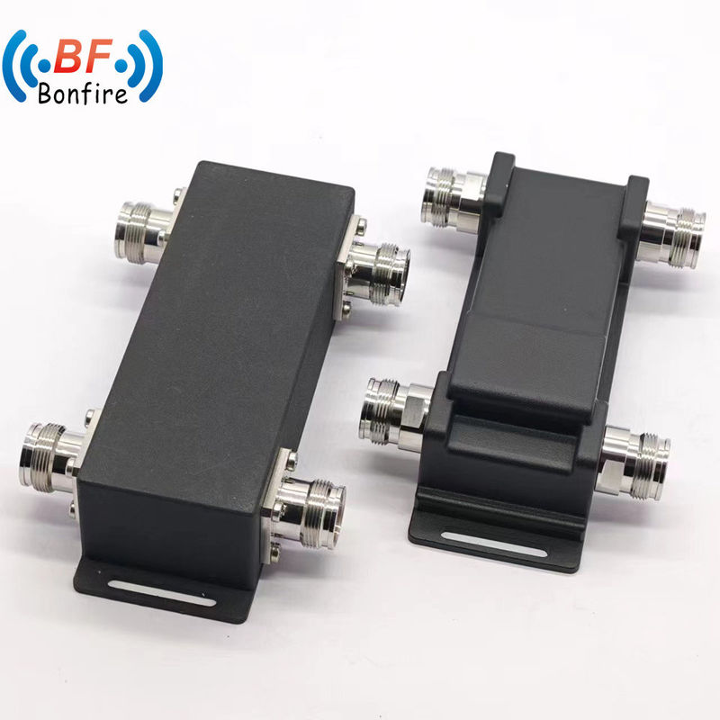 200W 698-4000MHz 4.3/10-女性 低ピム-160dbc 2 in 2 out 3dB アップラー コンビナー