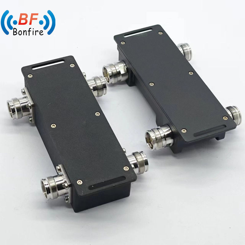200W 617-3800MHz 698-3800MHz N/4.3-10/DIN 女性 2 in 2 out 3dB ハイブリッドカップラー コンビナー