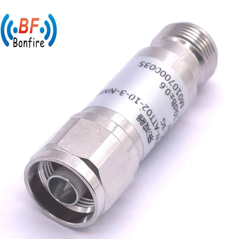 DC-3GHz 2W RF 3dB コアシアル固定アテンチュエーター N 男性から女性接続器とソリューション
