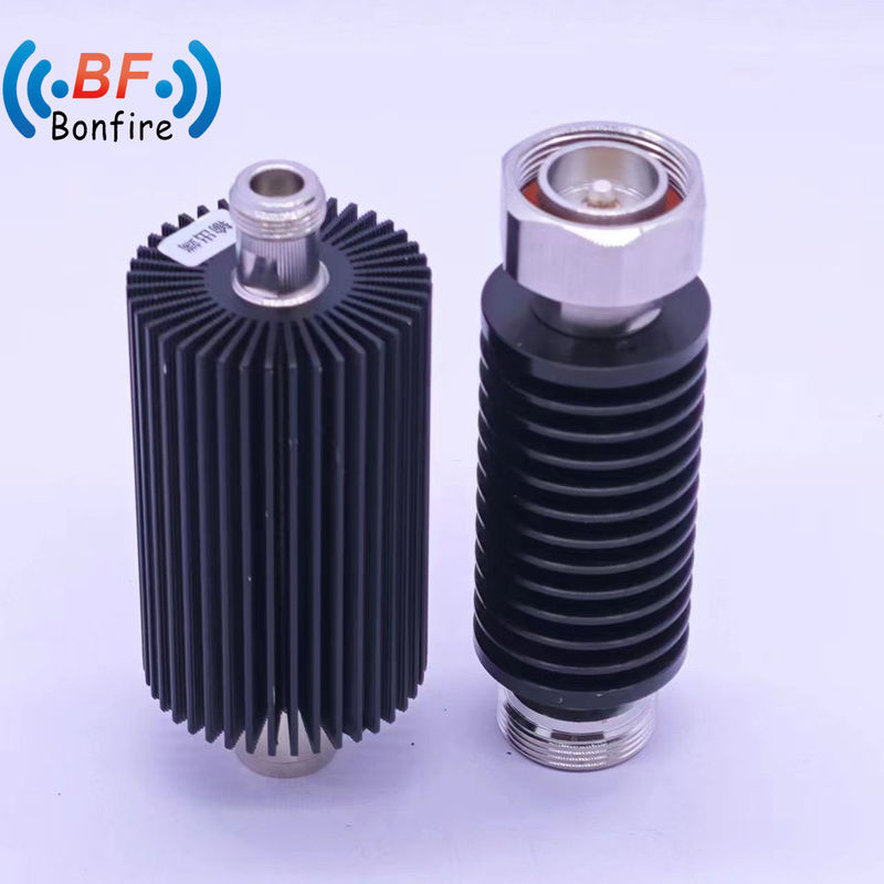 50W RF 変数減声 N 男性から女性へのコネクタ DC-3800MHz 20dB 50ohm 調節可能