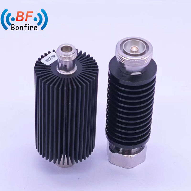 RFコアシアルアテンチュエータ N型コネクタ 30dB 100W RF DC-3800MHz 調整可能なステップアテンチュエータ