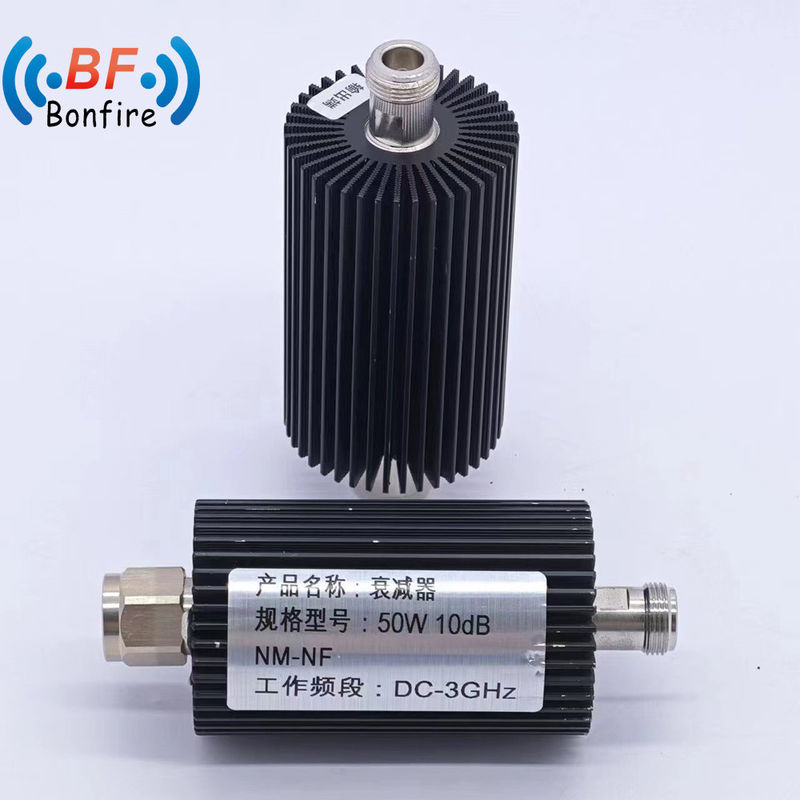 200W N-Joint RF コアシアルアテンチュエーター ステップアテンチュエーター 3-40dB 調整可能なアテンチュエーション