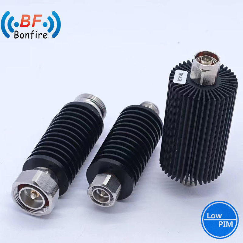 DC-3800MHz RF/マイクロ波コンポーネント調節可能な減声器 100W DINタイプ 3/6/10/15/20/30dB