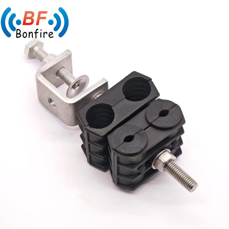 オーダーメイド 3*4.5-5.5mm 3*10-20mm 光ファイバーと電源ケーブルクリップ 簡単にインストール 総重量0.410kg