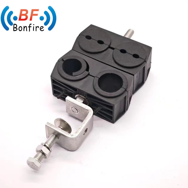 量試験注文 1/2 &quot; RF フィーダーケーブルのための受容およびカスタマイズ可能なフィーダークランプ
