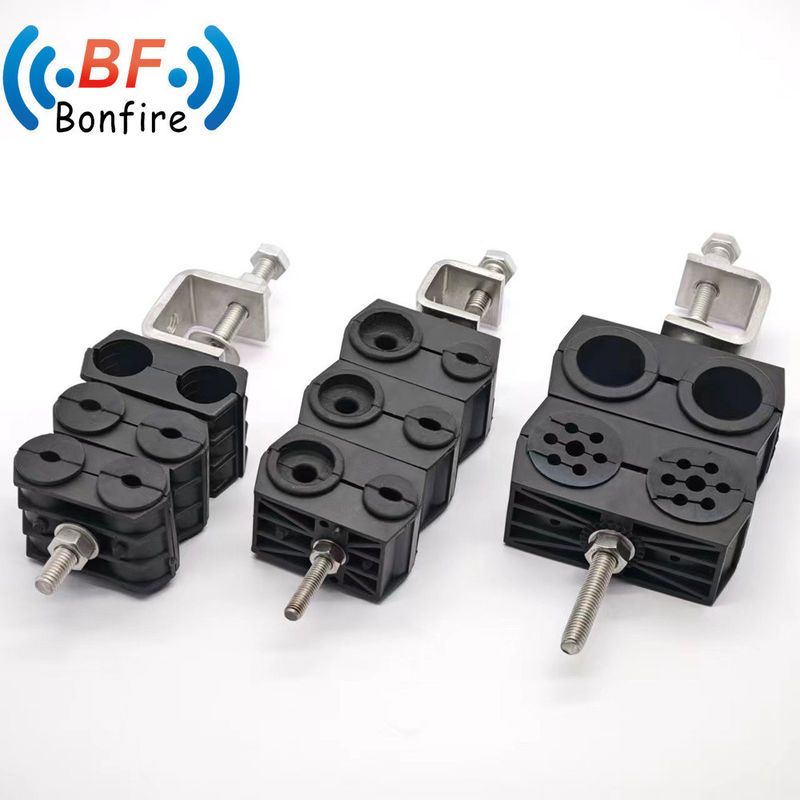1-5/8&quot;コアシアルケーブルフィッダークランプでKXK-XXXXXシングルスタックでケーブル管理を改善する